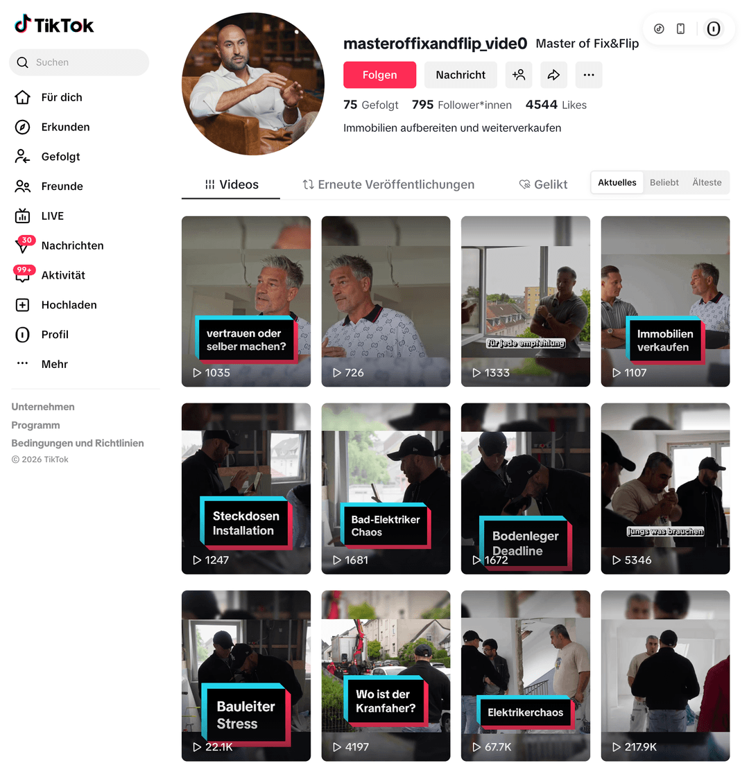 Master of Fix & Flip — Nicht jedes Video gewinnt